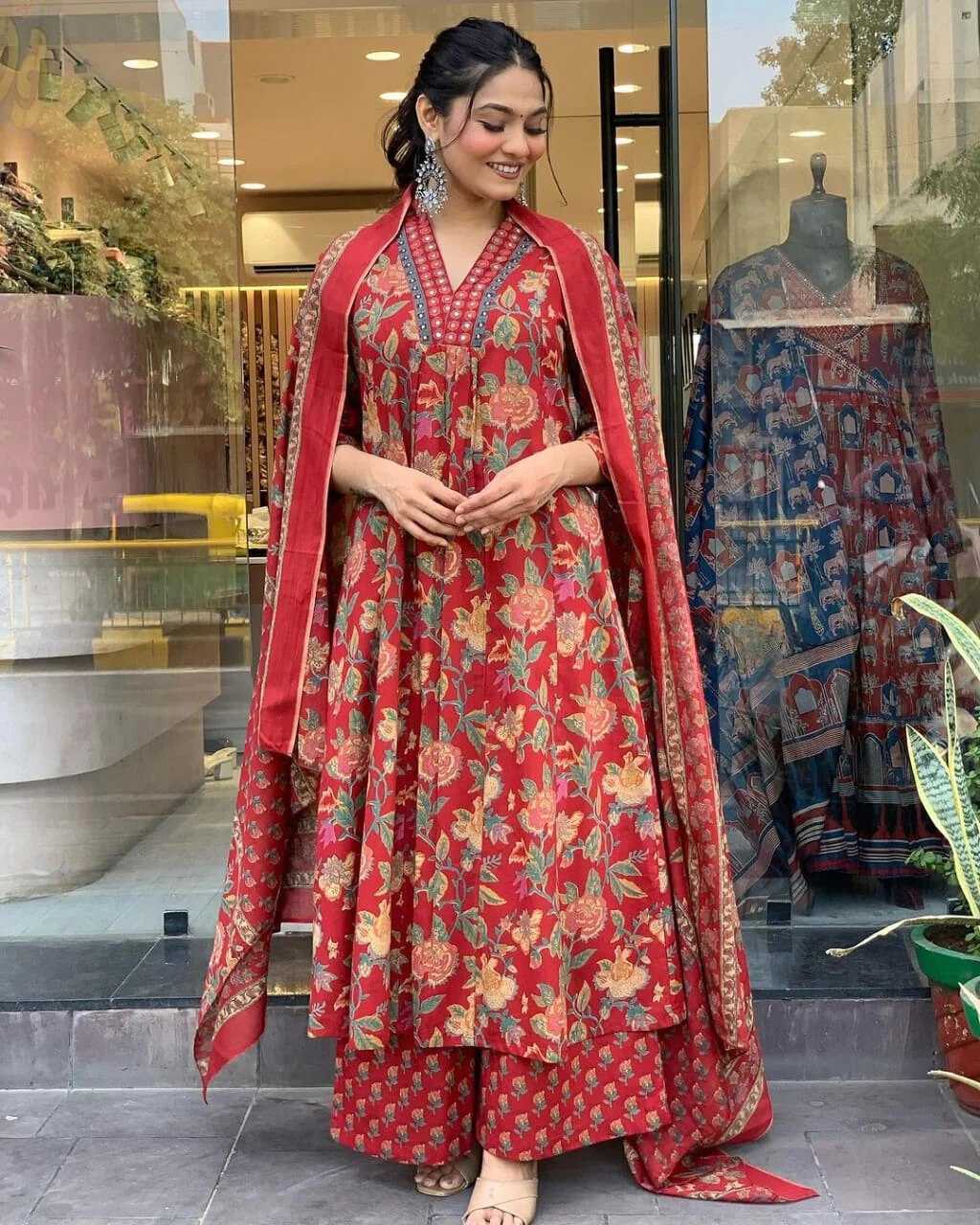 Ynf Cotton KESH519 2954 Suits & Dresses Wedding Collections Festive Collections Wholesale Printed Suits Cotton Suits Embroidered Suits Manufacturer