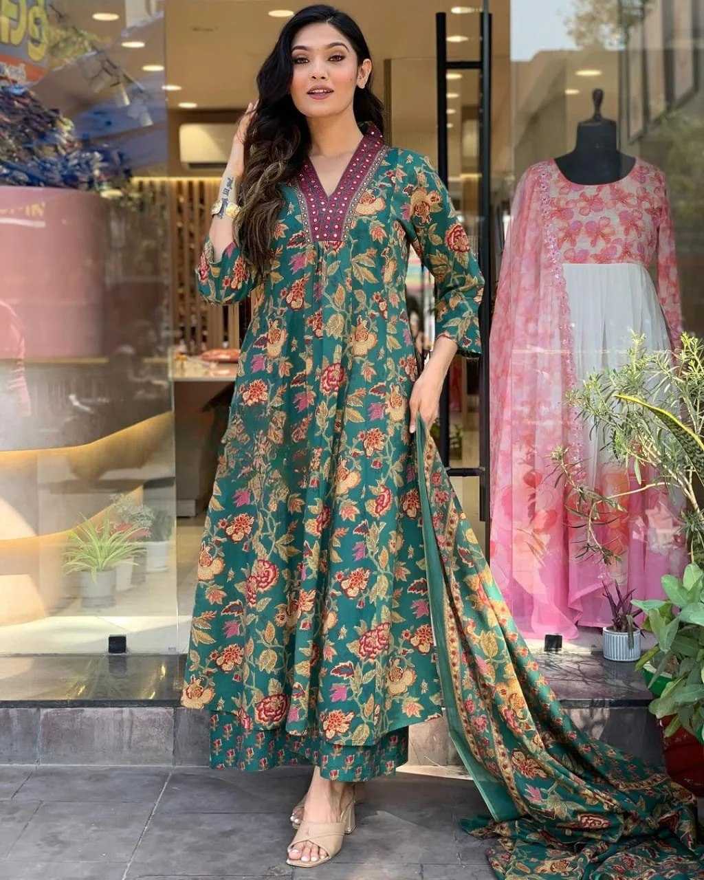 Ynf Cotton KESH519 2954 Suits & Dresses Wedding Collections Festive Collections Wholesale Printed Suits Cotton Suits Embroidered Suits Manufacturer