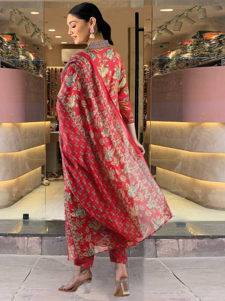 Ynf Cotton KESH519 2954 Suits & Dresses Wedding Collections Festive Collections Wholesale Printed Suits Cotton Suits Embroidered Suits Manufacturer