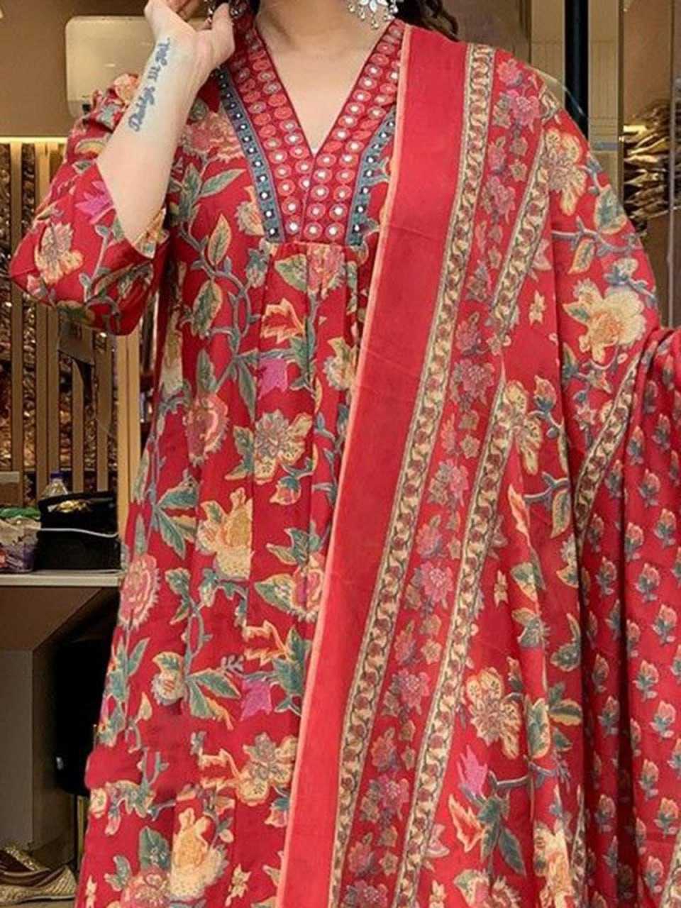 Ynf Cotton KESH519 2954 Suits & Dresses Wedding Collections Festive Collections Wholesale Printed Suits Cotton Suits Embroidered Suits Manufacturer
