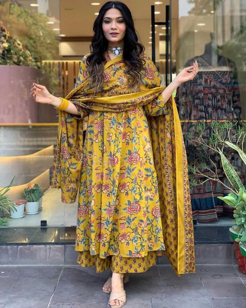 Ynf Cotton KESH519 2954 Suits & Dresses Wedding Collections Festive Collections Wholesale Printed Suits Cotton Suits Embroidered Suits Manufacturer