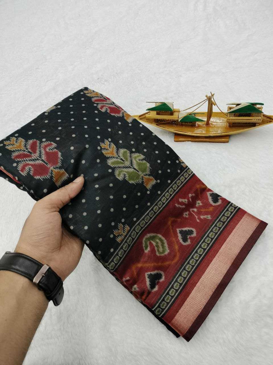 Ynf Cotton KESH525 JAIPURI IKKAT COTTON Vol-1 Sarees Wholesale Ikkat Saree Cotton Sarees Manufacturer