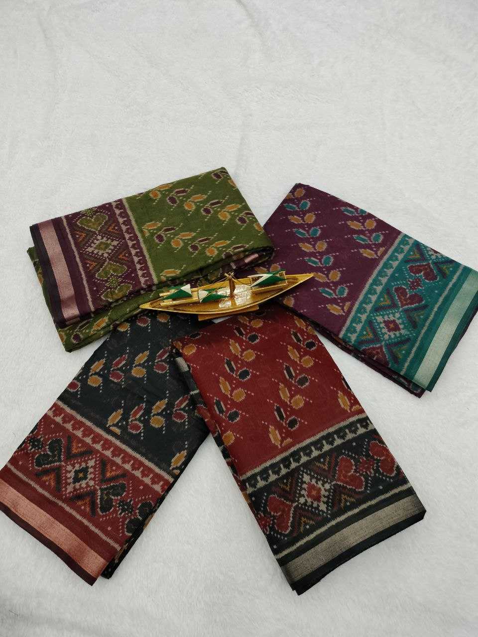 Ynf Cotton KESH525 JAIPURI IKKAT COTTON Vol-2 Sarees Wholesale Ikkat Saree Manufacturer