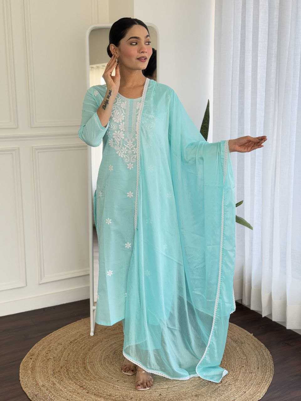 Ynf Cotton KESH529 101 Suits & Dresses Wholesale Embroidery Suits Cotton Suits Party wear suits Manufacturer