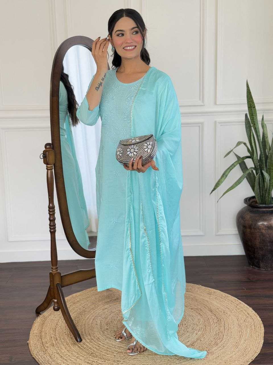 Ynf Cotton KESH529 101 Suits & Dresses Wholesale Embroidery Suits Cotton Suits Party wear suits Manufacturer