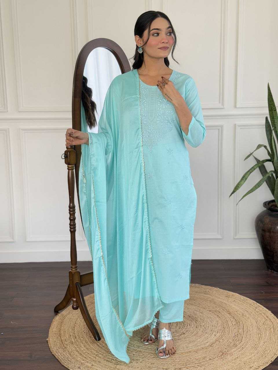 Ynf Cotton KESH529 101 Suits & Dresses Wholesale Embroidery Suits Cotton Suits Party wear suits Manufacturer