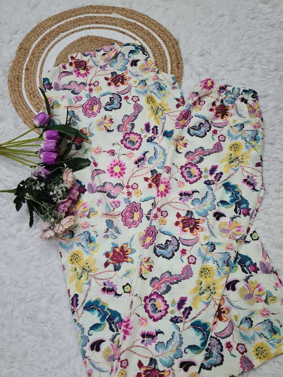 Ynf Cotton KESH529 MANASVI Kurti Wholesale Printed Kurtis Kurtis With Bottom Fancy Kurti Manufacturer