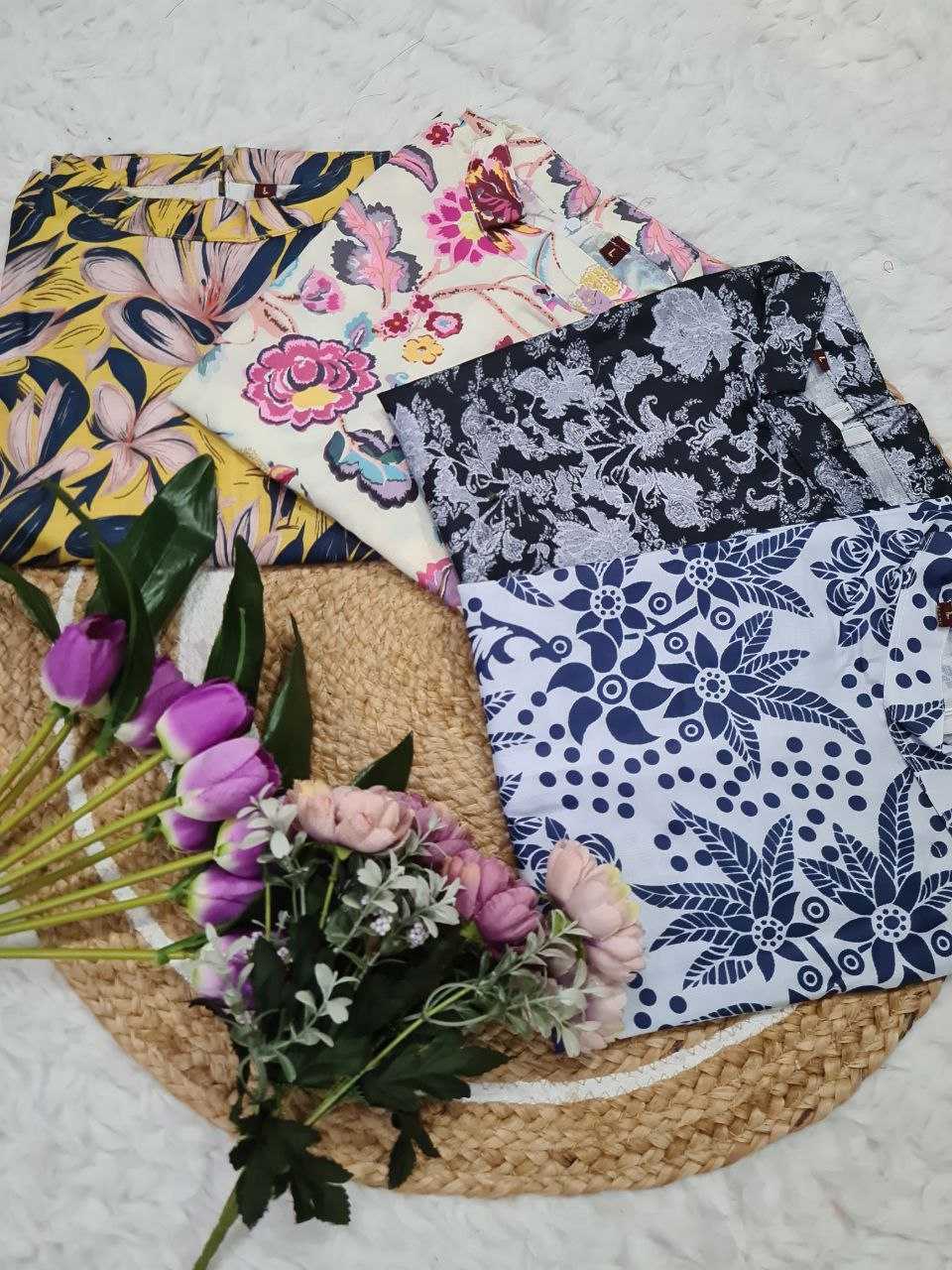 Ynf Cotton KESH529 MANASVI Kurti Wholesale Printed Kurtis Kurtis With Bottom Fancy Kurti Manufacturer