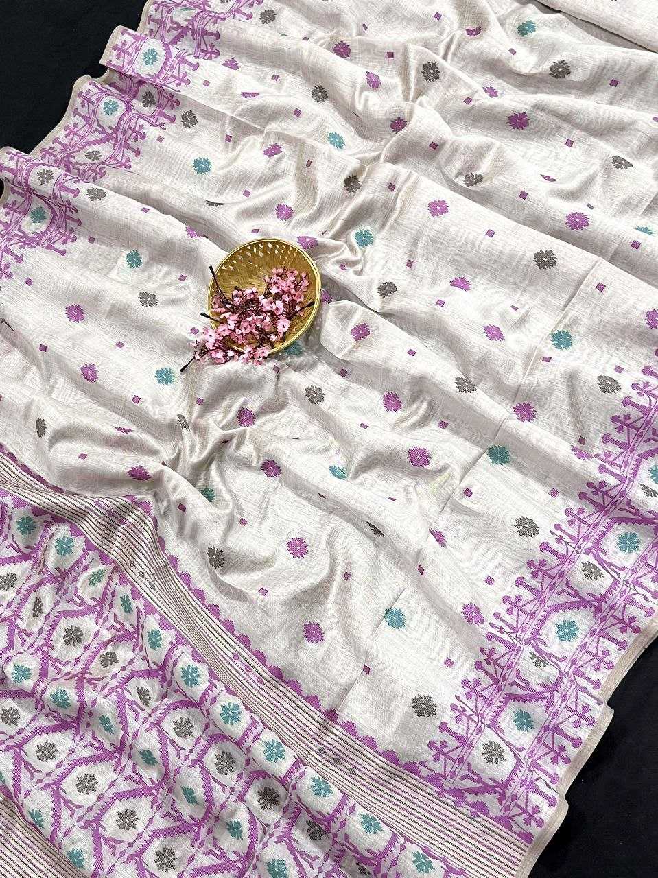 Ynf Cotton KESH532 Kovai cotton jamdani Sarees Wholesale Designer Sarees Party Wear Sarees Fancy Sarees Manufacturer