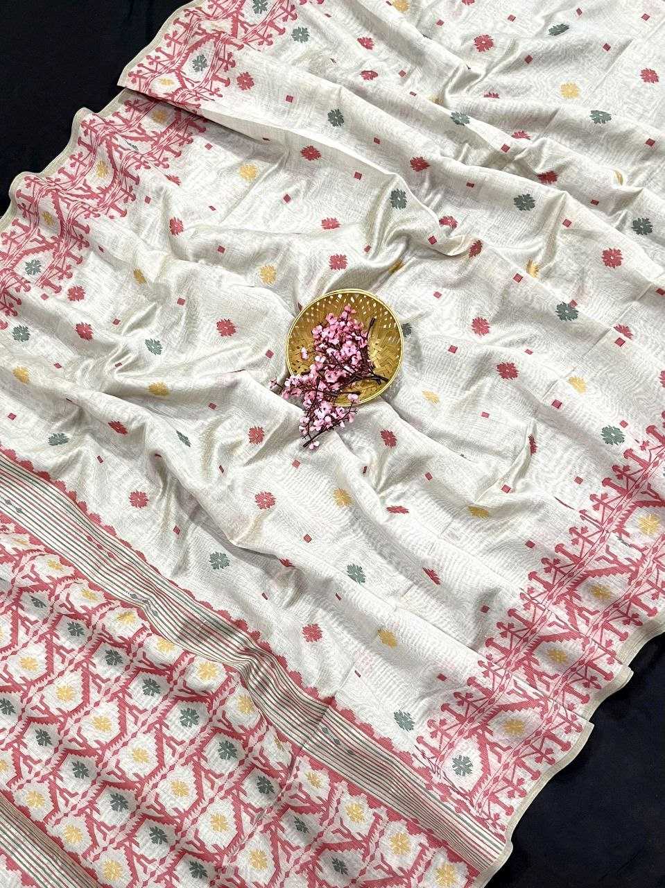 Ynf Cotton KESH532 Kovai cotton jamdani Sarees Wholesale Designer Sarees Party Wear Sarees Fancy Sarees Manufacturer