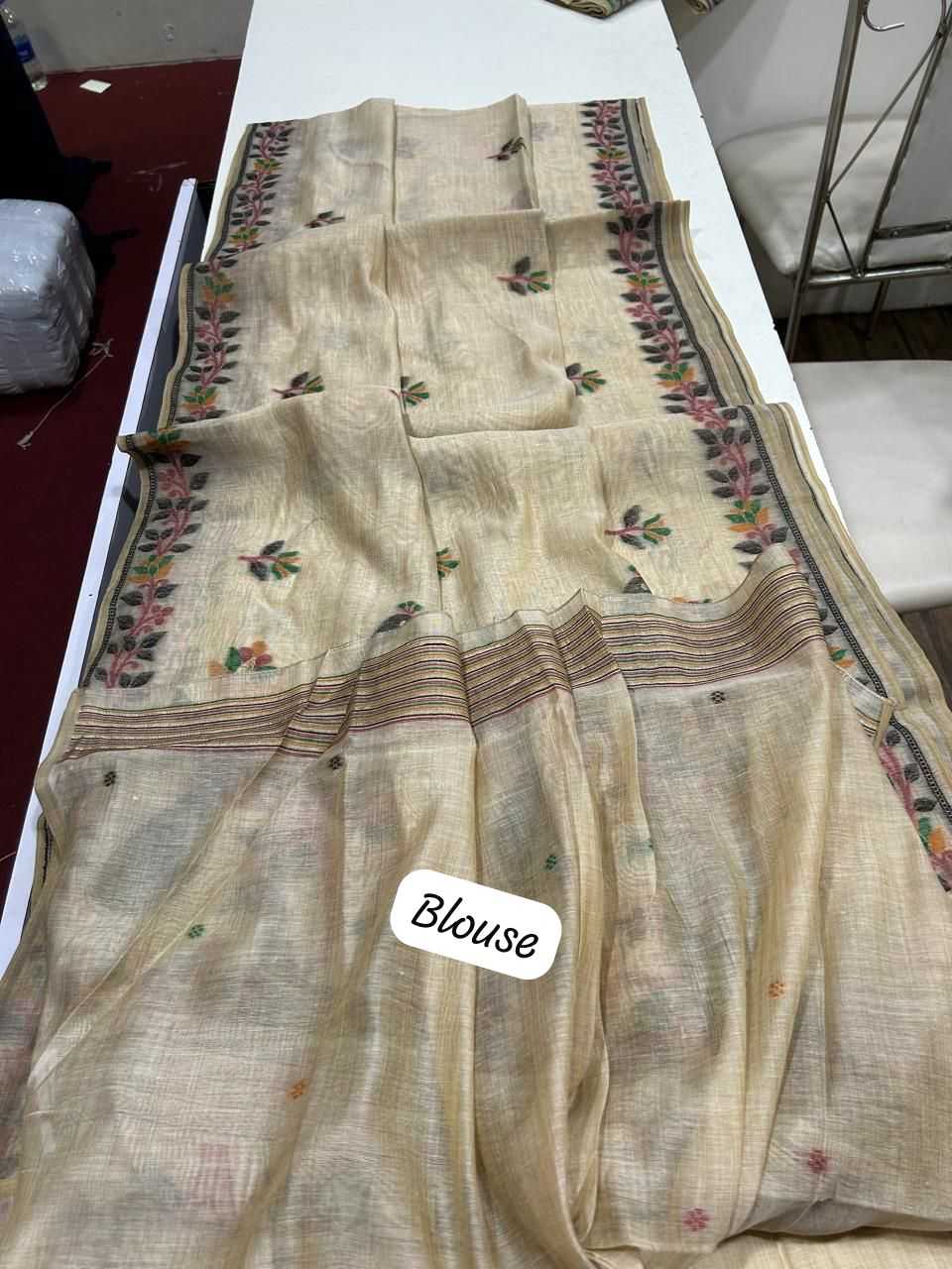 Ynf Cotton KESH532 Muga Cotton 271 Sarees Wholesale Embroidered Sarees Traditional Sarees Cotton Sarees Manufacturer