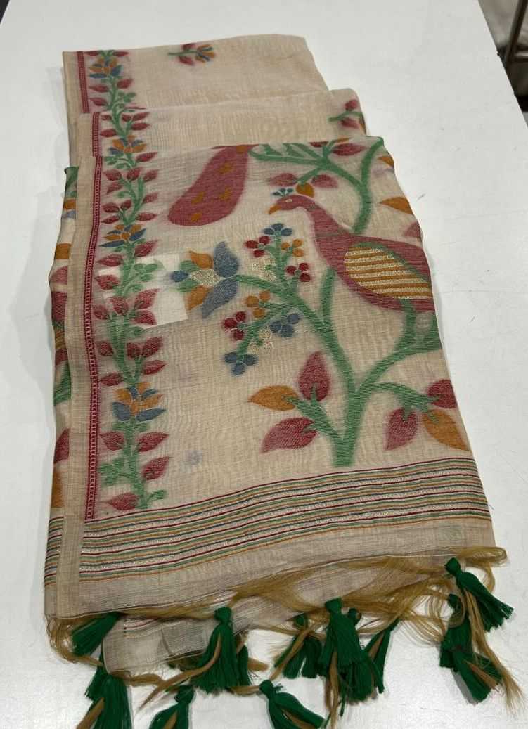 Ynf Cotton KESH532 Muga Cotton 271 Sarees Wholesale Embroidered Sarees Traditional Sarees Cotton Sarees Manufacturer