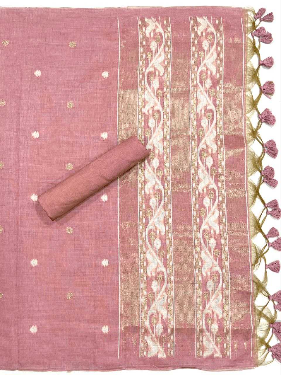 Ynf Cotton KESH532 MUGA COTTON SUIT 4010 Suits & Dresses Wholesale Unstitched Suits Cotton Suits Semi Stitched Suits Manufacturer