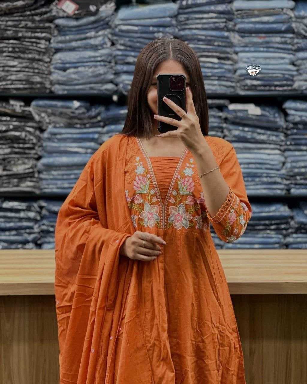 Ynf Cotton KESH536 1316 Suits & Dresses Wholesale Embroidery Suits Anarkali Suits Party wear suits Manufacturer