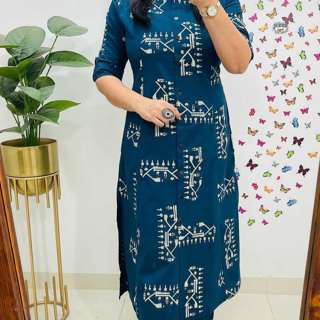 Ynf Cotton KESH536 Aline Kurti Wholesale Printed Kurtis Kurti With Palazzo Kurti With Pants Manufacturer
