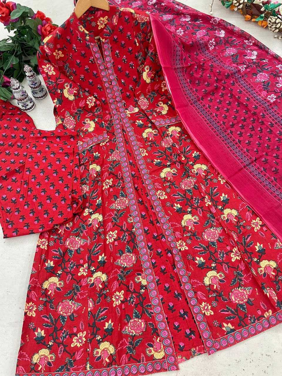 Ynf Cotton KESH536 Amazing Flair Kurti Wholesale Designer Kurtis Anarkali Kurtis Fancy Kurti Manufacturer