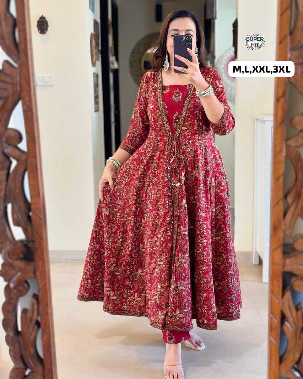 Ynf Cotton KESH536 Amazing Flair Kurti Wholesale Designer Kurtis Anarkali Kurtis Fancy Kurti Manufacturer