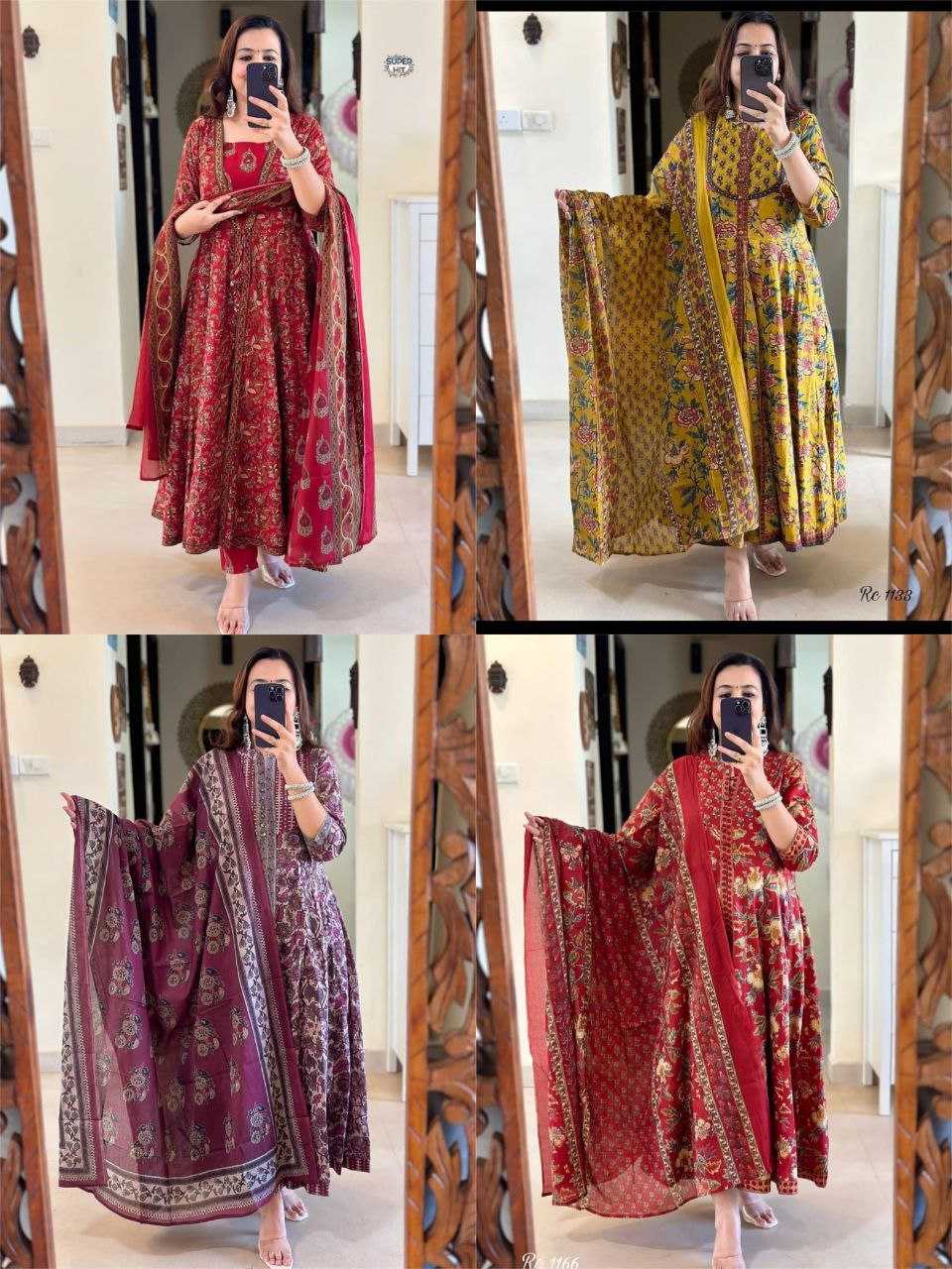 Ynf Cotton KESH536 Amazing Flair Kurti Wholesale Designer Kurtis Anarkali Kurtis Fancy Kurti Manufacturer