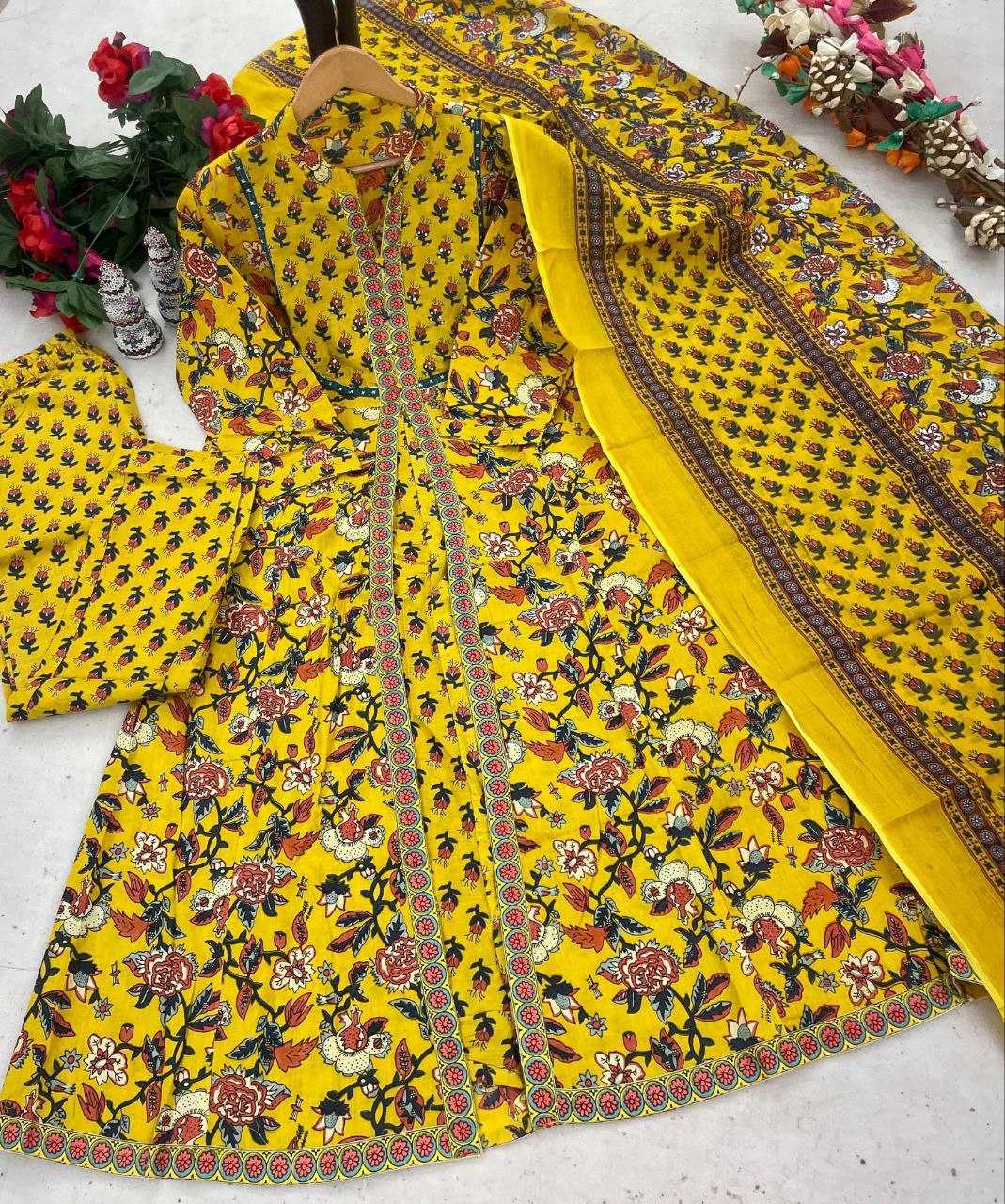 Ynf Cotton KESH536 Amazing Flair Kurti Wholesale Designer Kurtis Anarkali Kurtis Fancy Kurti Manufacturer