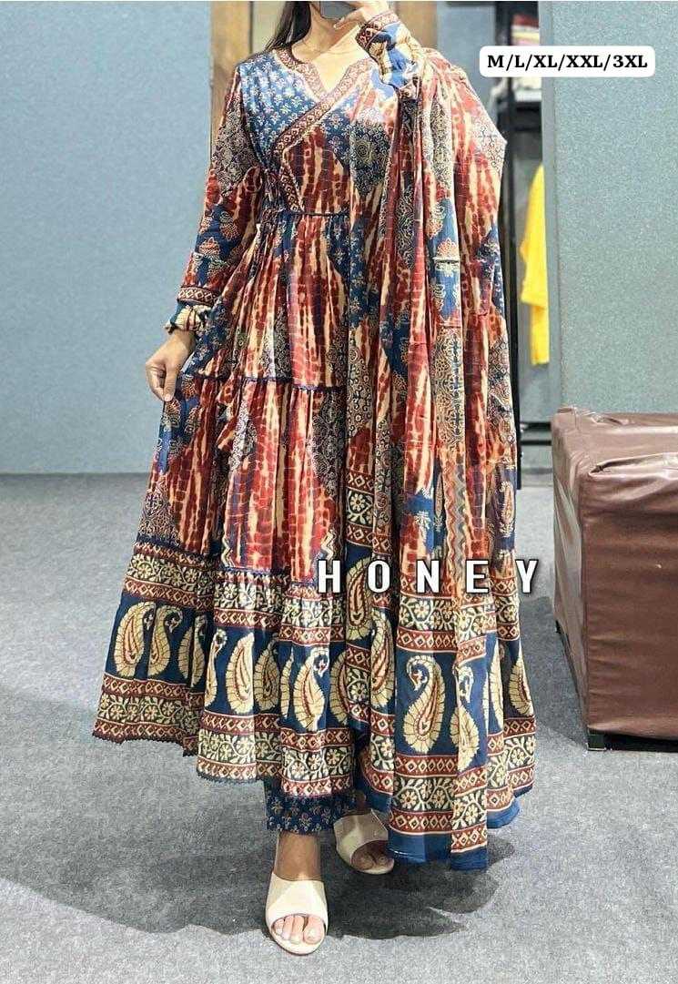 Ynf Cotton KESH536 ANARKALI Suits & Dresses Wholesale Cotton Suits Anarkali Suits Designer Suits Manufacturer