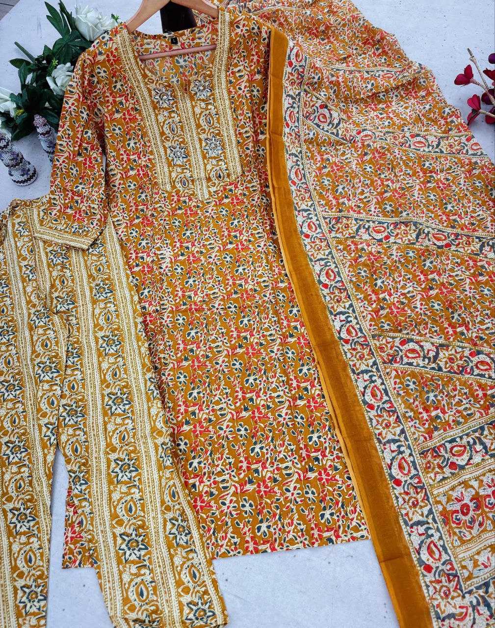 Ynf Cotton KESH536 flaired Suits & Dresses Wholesale Printed Suits Embroidery Suits Party wear suits Manufacturer