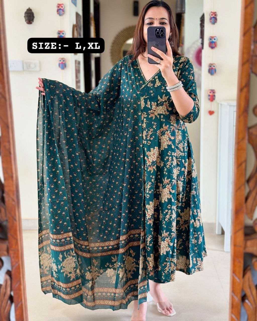 Ynf Cotton KESH536 JAMLI Suits & Dresses Wholesale Printed Suits Cotton Suits Anarkali Suits Manufacturer