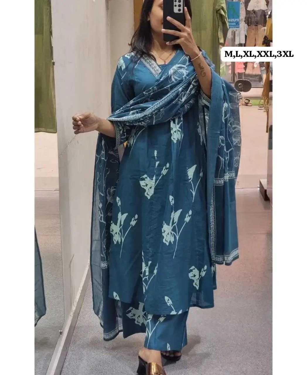 Ynf Cotton KESH536 LATEST Kurti Wholesale Festive Kurtis Anarkali Kurtis Fancy Kurti Manufacturer