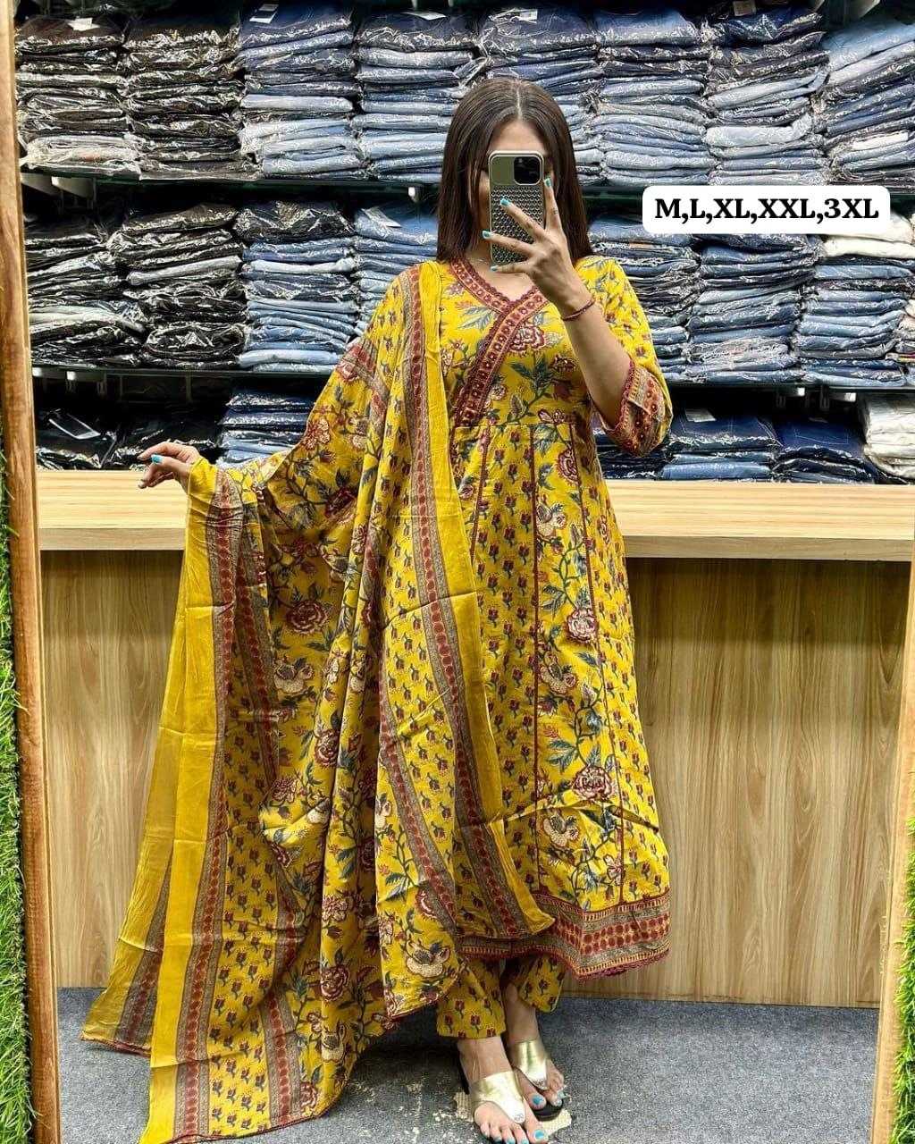 Ynf Cotton KESH536 LATEST Kurti Wholesale Festive Kurtis Anarkali Kurtis Fancy Kurti Manufacturer