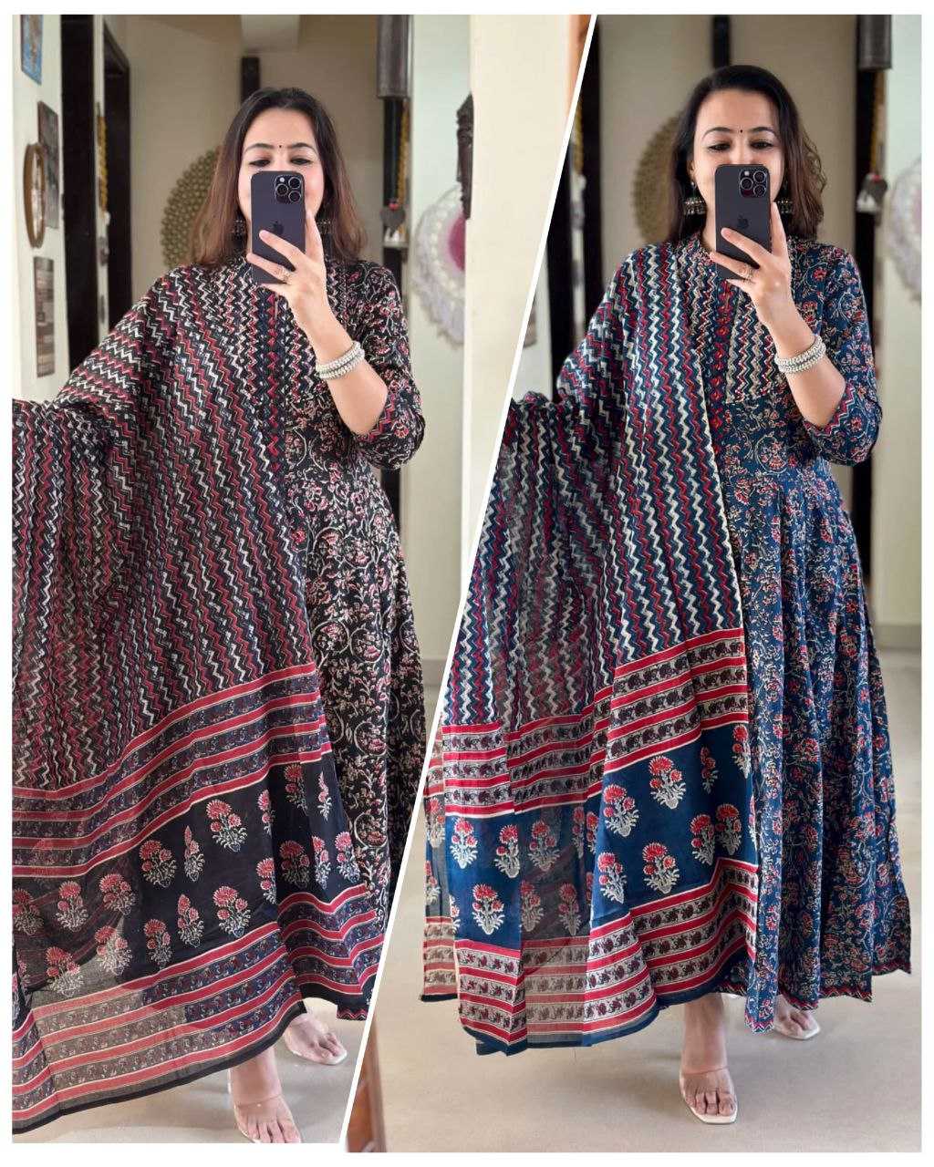 Ynf Cotton KESH536 MALMAL Suits & Dresses Wholesale Printed Suits Cotton Suits Anarkali Suits Manufacturer