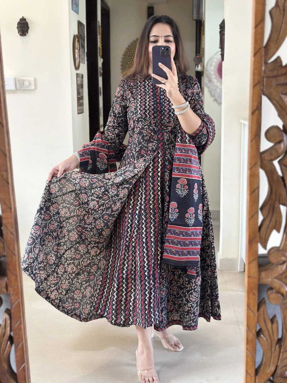 Ynf Cotton KESH536 MALMAL Suits & Dresses Wholesale Printed Suits Cotton Suits Anarkali Suits Manufacturer