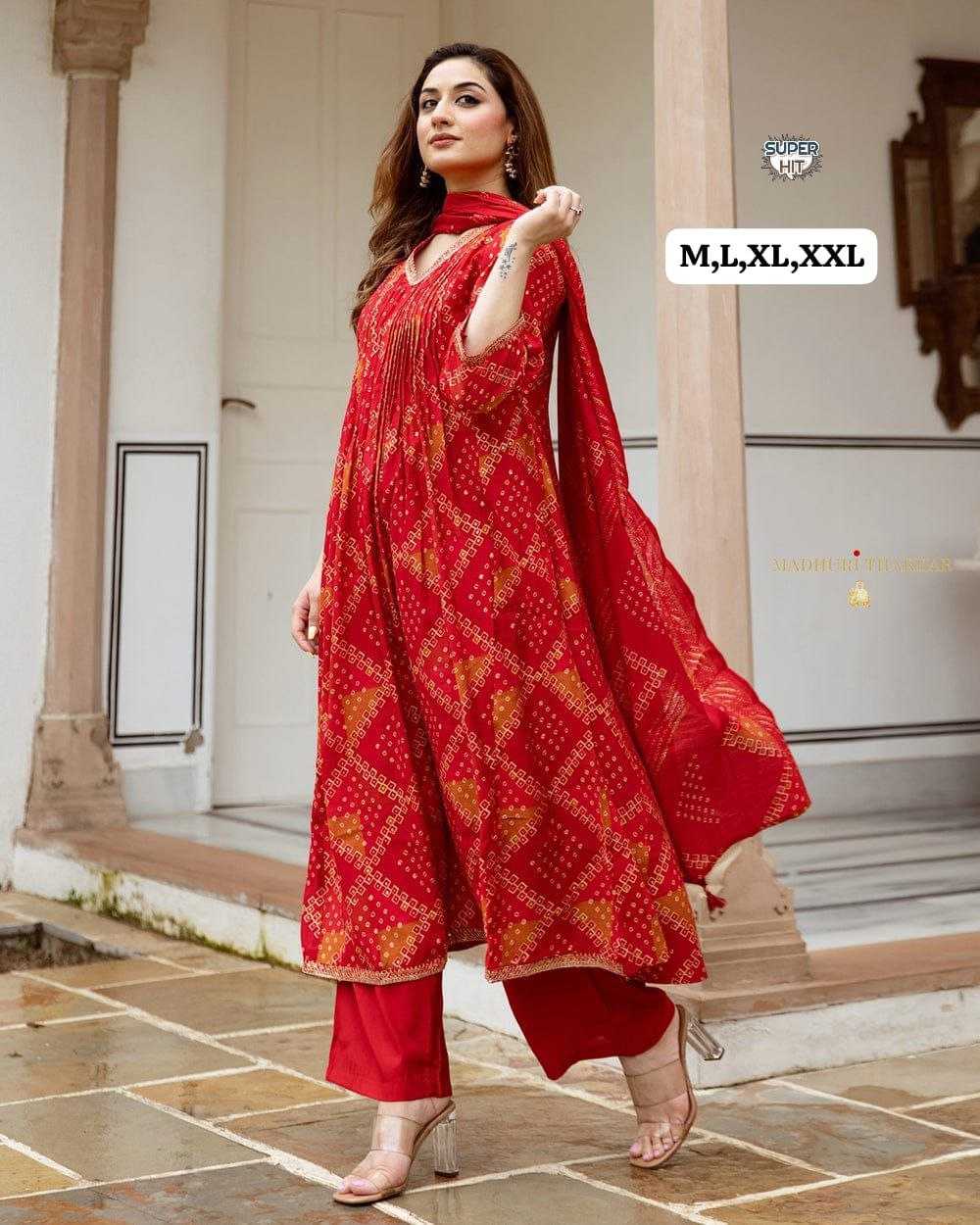 Ynf Cotton KESH536 Radiate Suits & Dresses Wholesale Embroidery Suits Cotton Suits Red Salwar Suit Manufacturer