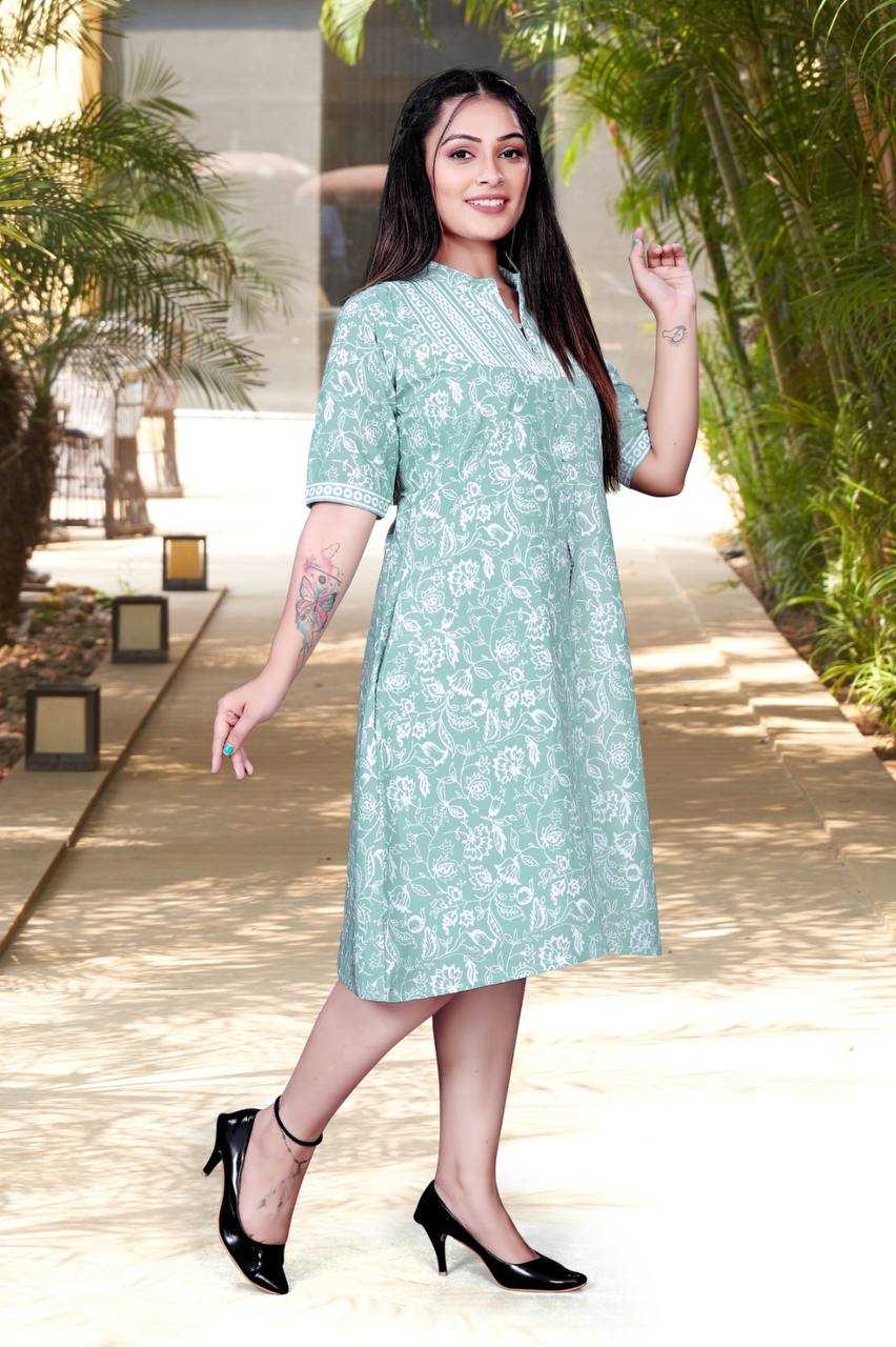 Ynf Cotton KESH544 210 Kurti Wholesale Casual Kurtis Short Kurtis Printed Kurtis Manufacturer