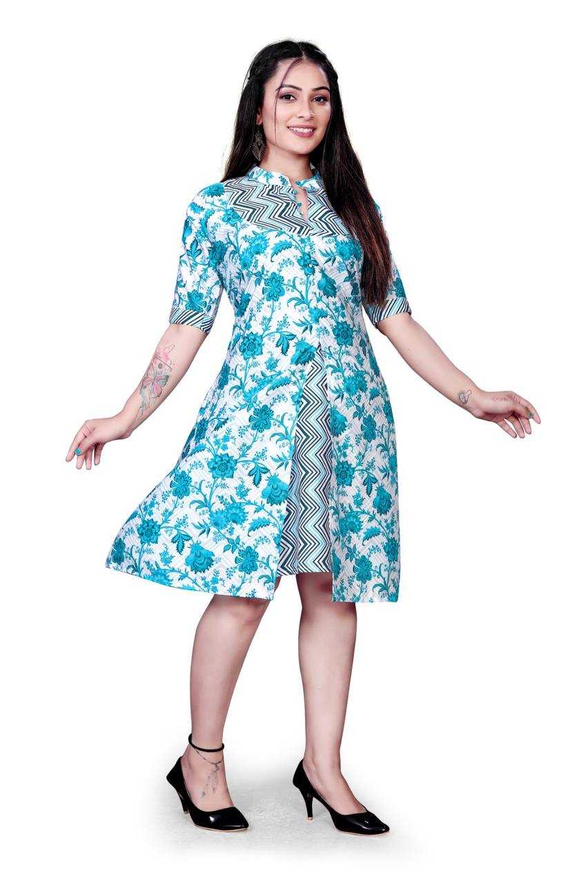 Ynf Cotton KESH544 210 Kurti Wholesale Casual Kurtis Short Kurtis Printed Kurtis Manufacturer