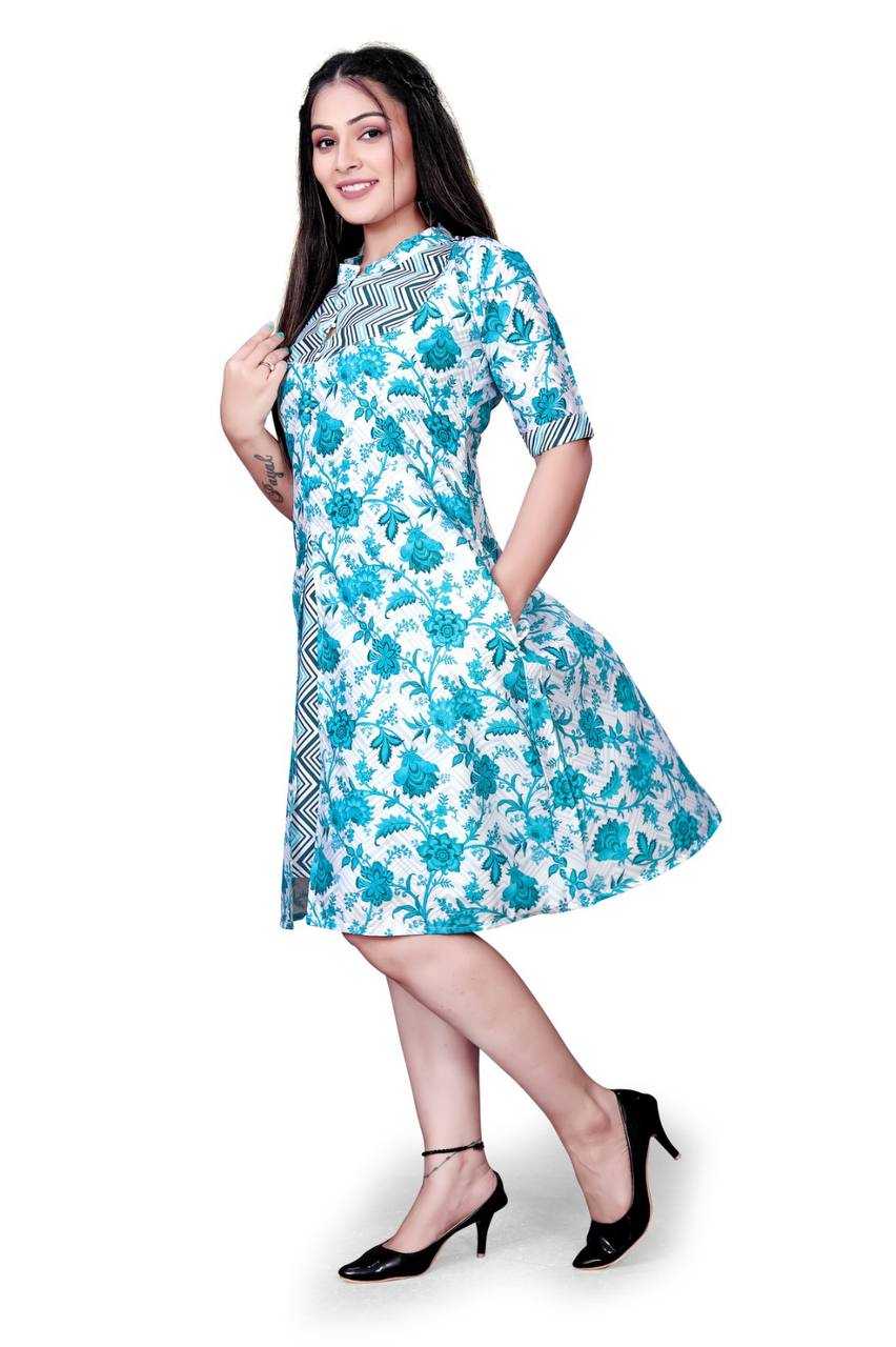 Ynf Cotton KESH544 210 Kurti Wholesale Casual Kurtis Short Kurtis Printed Kurtis Manufacturer