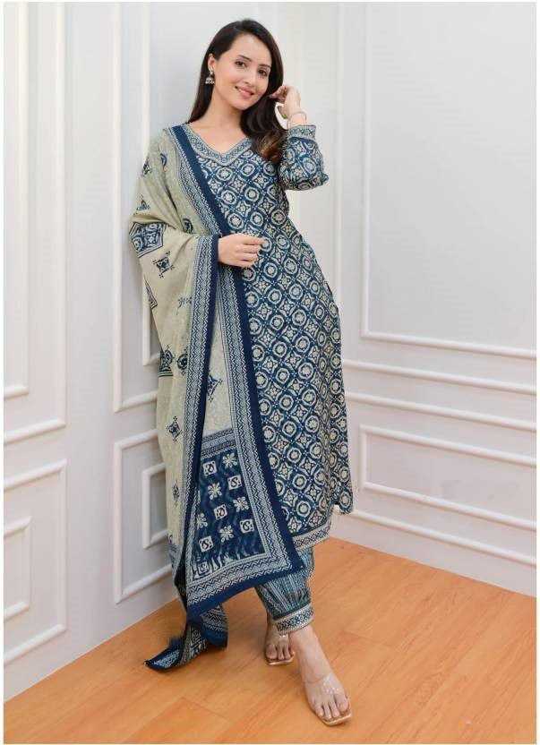 Ynf Cotton KESH552 27 Suits & Dresses Wholesale Ladies Suits Printed Suits Palazzo Suit Manufacturer