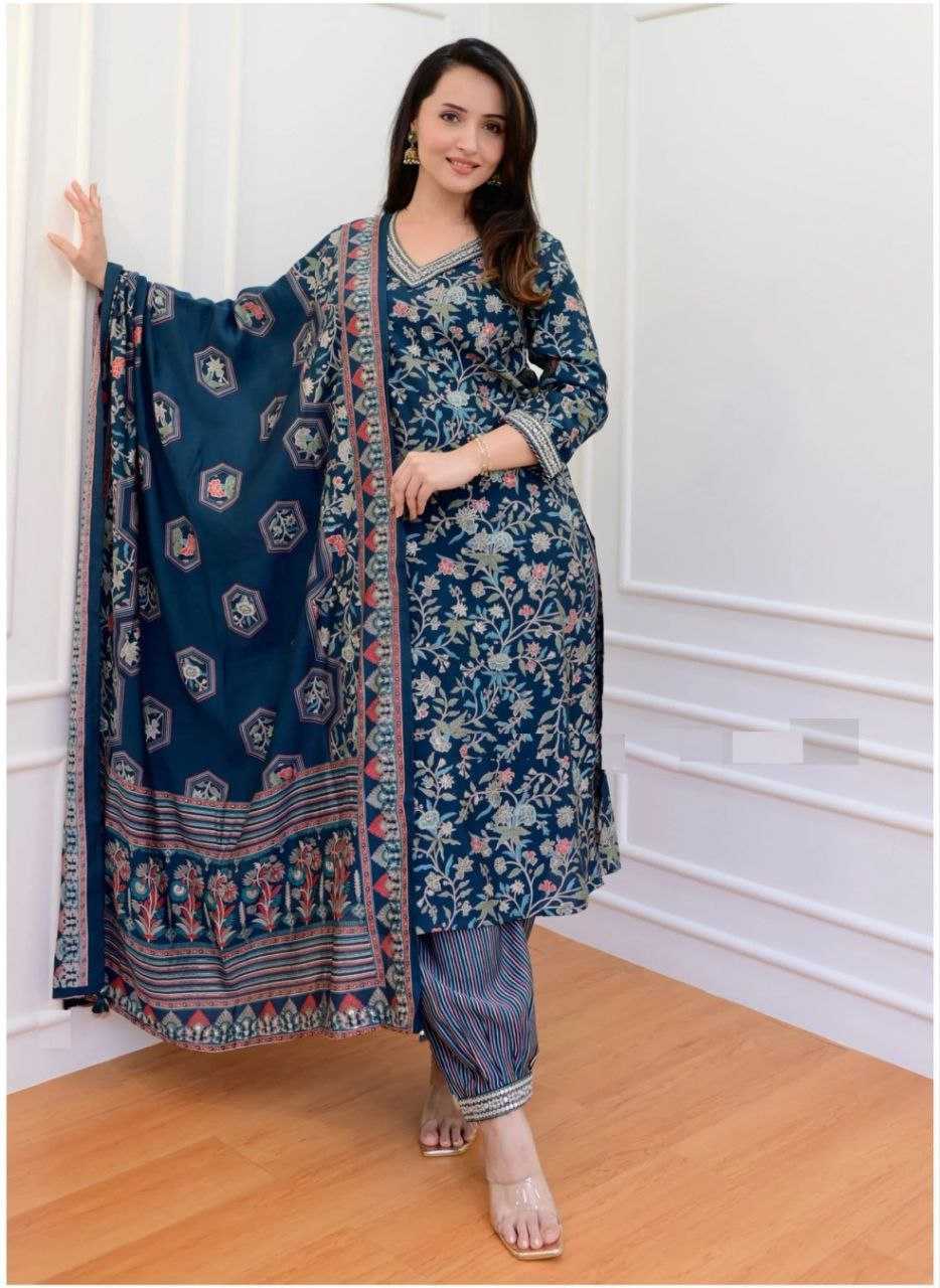 Ynf Cotton KESH552 27 Suits & Dresses Wholesale Ladies Suits Printed Suits Palazzo Suit Manufacturer