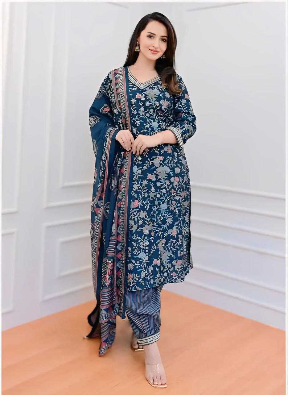 Ynf Cotton KESH552 27 Suits & Dresses Wholesale Ladies Suits Printed Suits Palazzo Suit Manufacturer