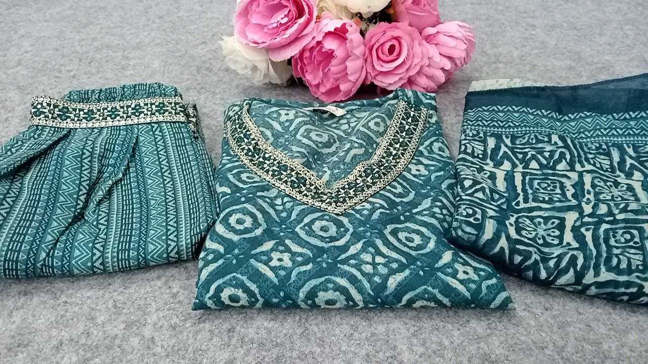 Ynf Cotton KESH552 27 Suits & Dresses Wholesale Ladies Suits Printed Suits Palazzo Suit Manufacturer