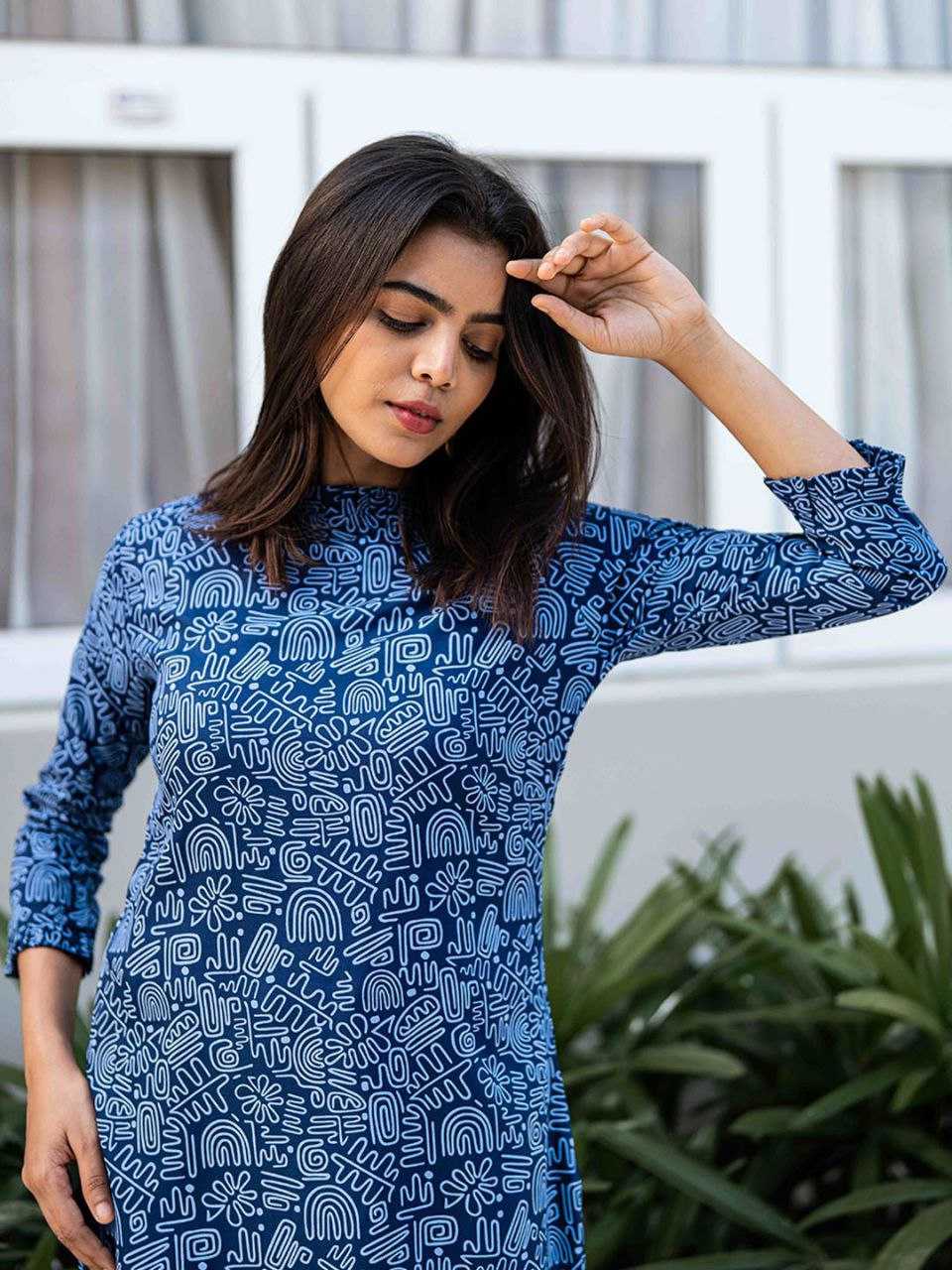 Ynf Cotton KESH552 61 Kurti Wholesale Casual Kurtis Workwear Kurtis Printed Kurtis Manufacturer