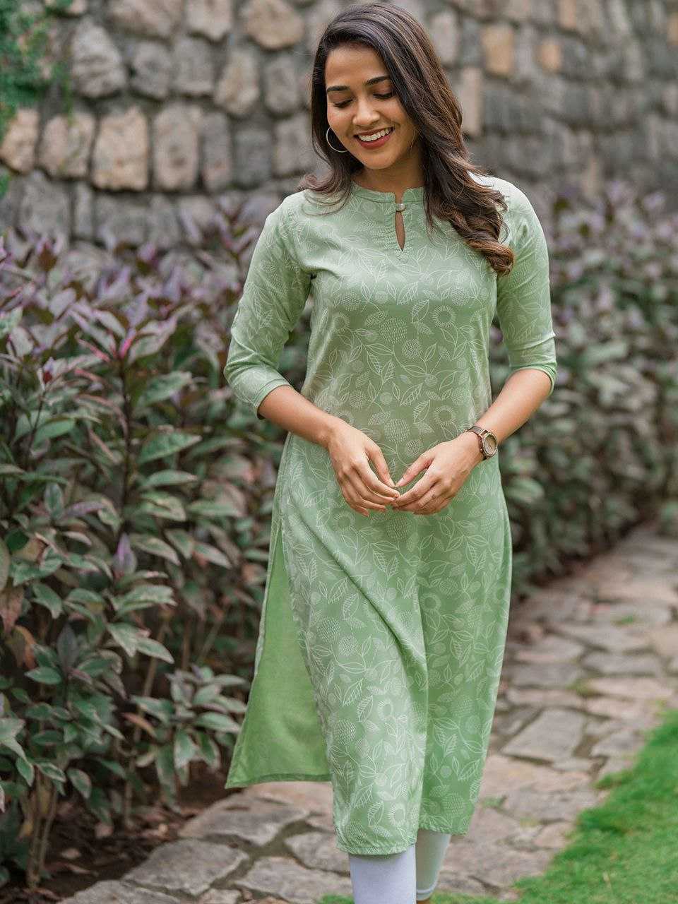 Ynf Cotton KESH552 61 Kurti Wholesale Casual Kurtis Workwear Kurtis Printed Kurtis Manufacturer