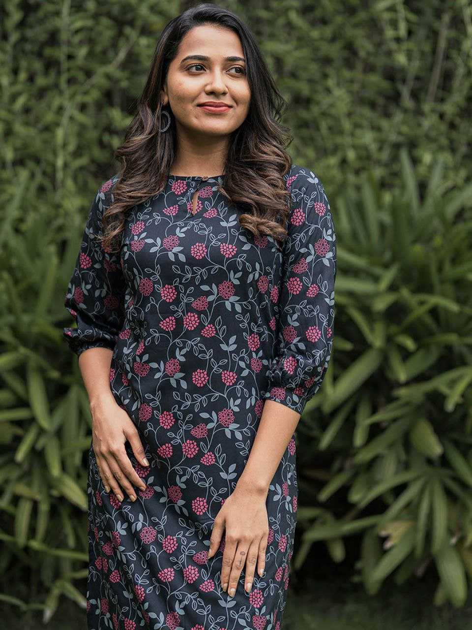 Ynf Cotton KESH552 61 Kurti Wholesale Casual Kurtis Workwear Kurtis Printed Kurtis Manufacturer