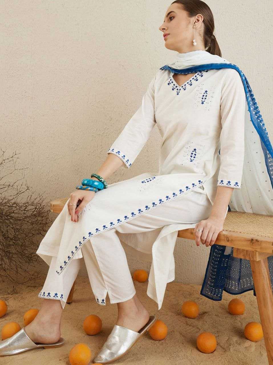 Ynf Cotton KESH552 69 Kurti Wholesale Casual Kurtis Festive Kurtis Embroidered Kurtis Full Sleeve Kurti Manufacturer