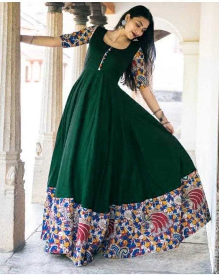 Ynf Cotton KESH552 85 Gowns Wholesale Printed Gowns Fancy Gowns Anarkali Gown Party Gowns Manufacturer
