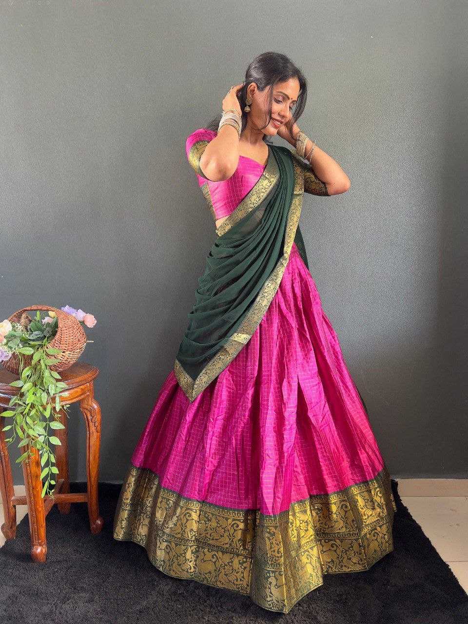 Ynf Cotton KESH554 Mandana Lehengas Wholesale Fancy Lehenga Manufacturer