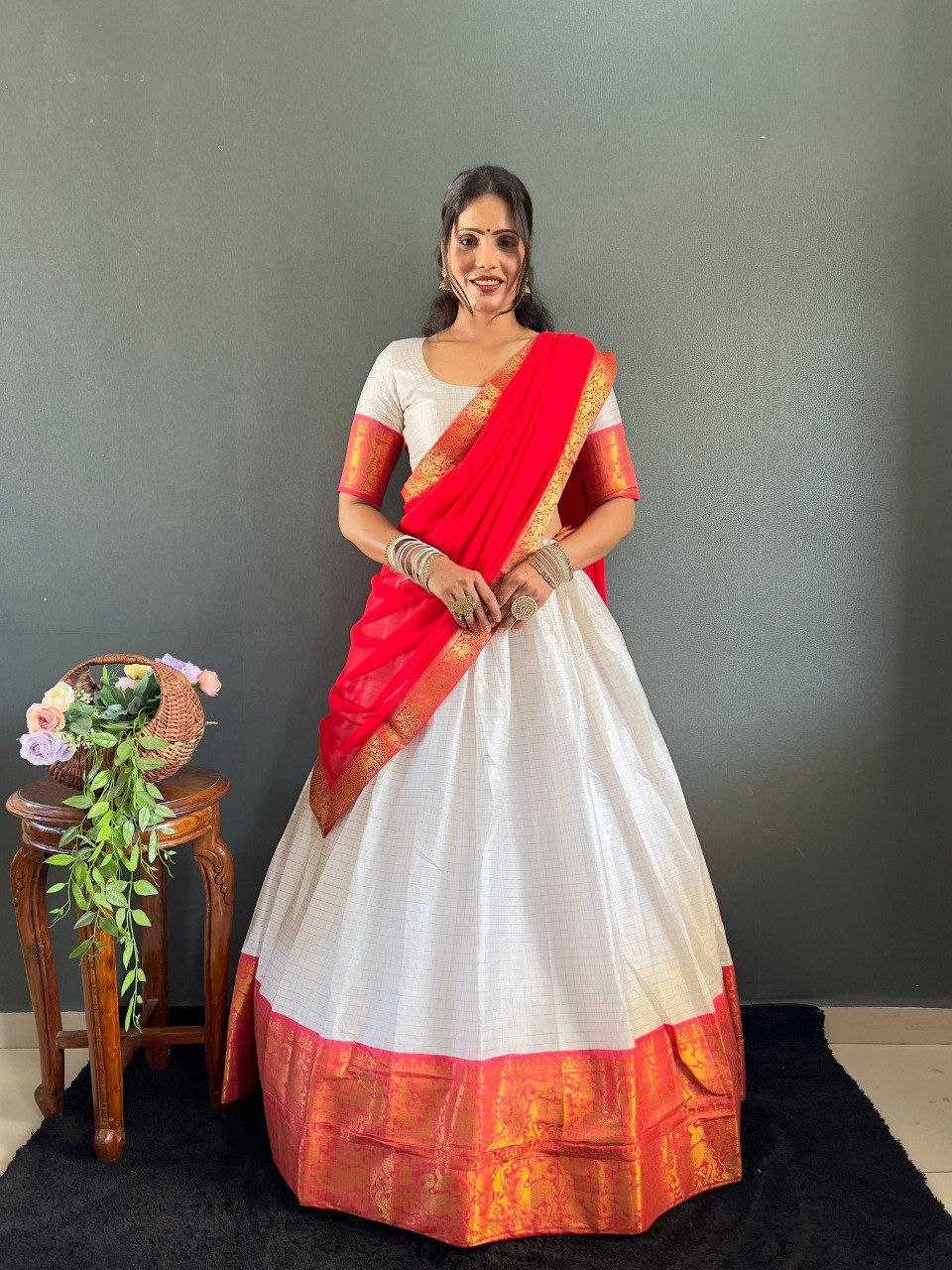 Ynf Cotton KESH554 Mandana Lehengas Wholesale Fancy Lehenga Manufacturer