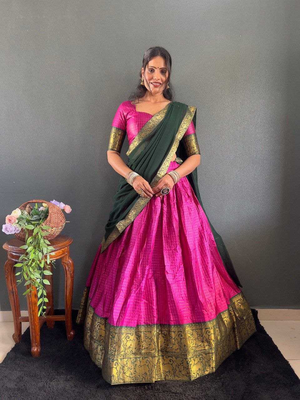 Ynf Cotton KESH554 Mandana Lehengas Wholesale Fancy Lehenga Manufacturer