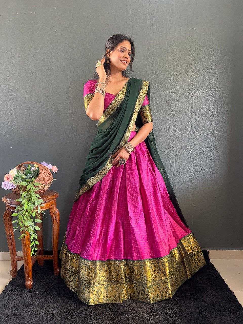 Ynf Cotton KESH554 Mandana Lehengas Wholesale Fancy Lehenga Manufacturer