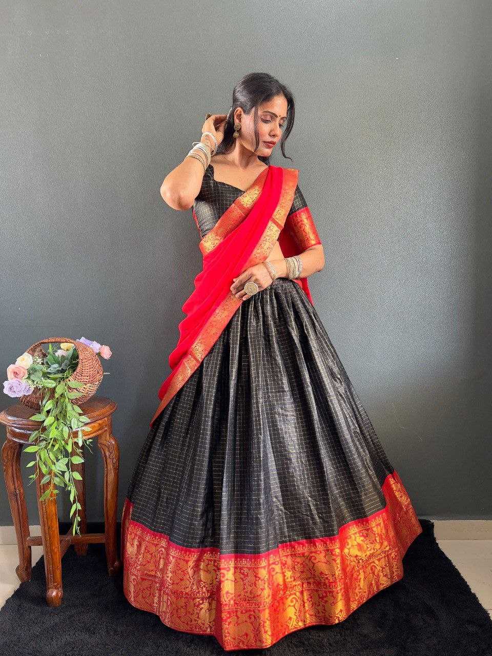 Ynf Cotton KESH554 Mandana Lehengas Wholesale Fancy Lehenga Manufacturer
