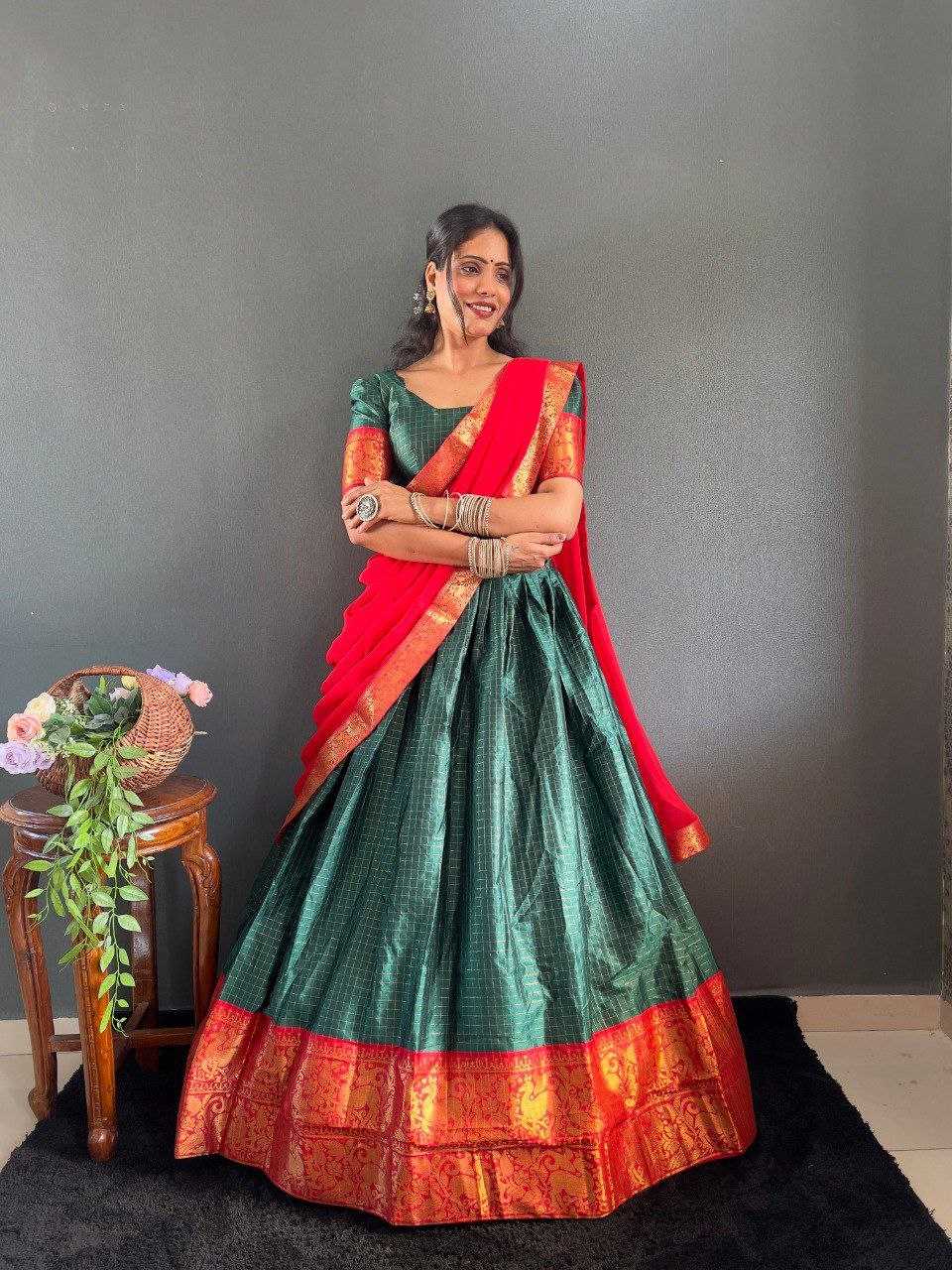 Ynf Cotton KESH554 Mandana Lehengas Wholesale Fancy Lehenga Manufacturer