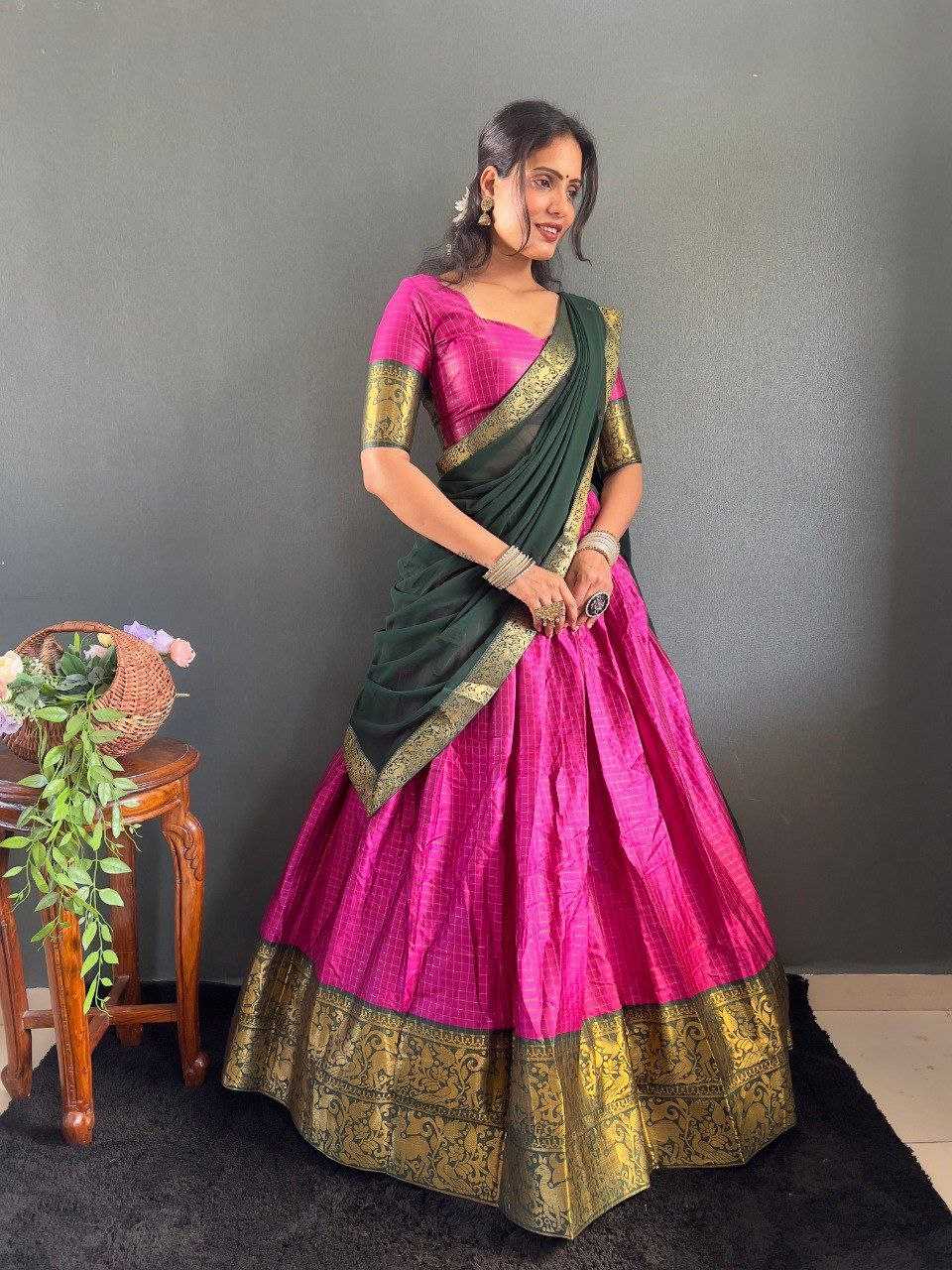 Ynf Cotton KESH554 Mandana Lehengas Wholesale Fancy Lehenga Manufacturer